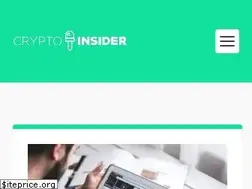 Sites similar to cryptoinsider.com