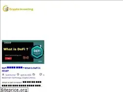 Sites similar to cryptoinvesting.co.in