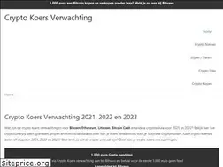 Sites similar to cryptokoersverwachting.nl