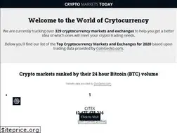 Sites similar to cryptomarketstoday.com