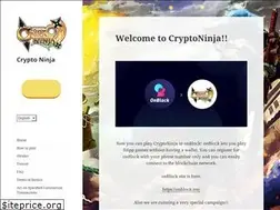 Sites similar to cryptoninjagame.com