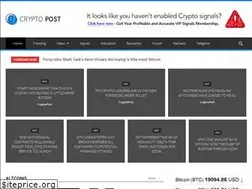 Sites similar to cryptopost.com