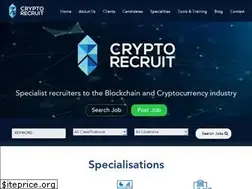 Sites similar to cryptorecruit.com