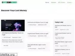 Sites similar to cryptoscamrecovery.net