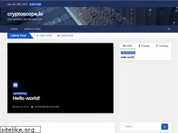 Sites similar to cryptoscope.io