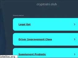 Sites similar to cryptoshi.club