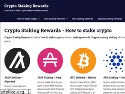 Sites similar to cryptostakingrewards.com