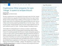 Sites similar to cryptotokensnews.com
