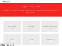 Sites similar to cryptotoolset.com