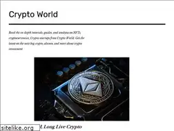 Sites similar to cryptoworld.blog