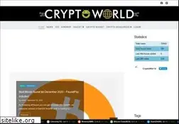 Sites similar to cryptoworld.io