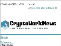 Sites similar to cryptoworldnews.co
