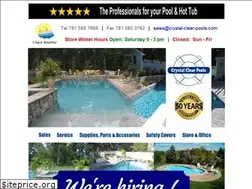Sites similar to crystal-clear-pools.com