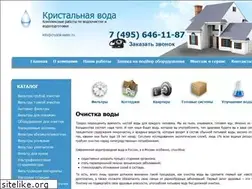 Sites similar to crystal-water.ru