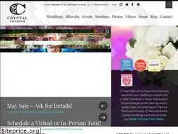 Sites similar to crystalballroomnj.com