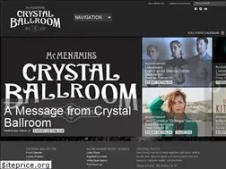 Sites similar to crystalballroompdx.com