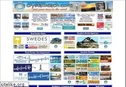 Sites similar to crystalbeach.com