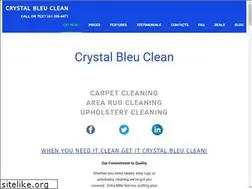 Sites similar to crystalbleuclean.com