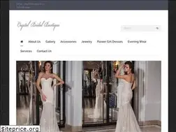 Sites similar to crystalbridalboutique.com