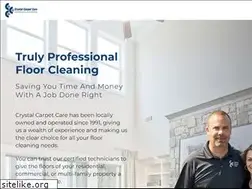 Sites similar to crystalcarpetcare.com