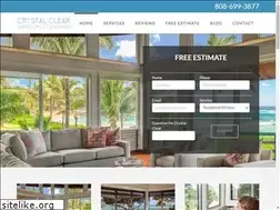 Sites similar to crystalclearoahu.com