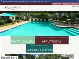 Sites similar to crystalcreekaptstx.com