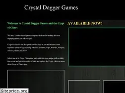 Sites similar to crystaldagger.com