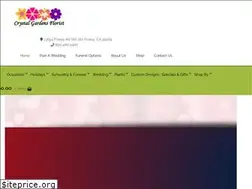 Sites similar to crystalgardensflorist.com