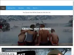 Sites similar to crystalhotsprings.net