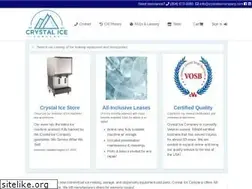 Sites similar to crystalicecompany.com