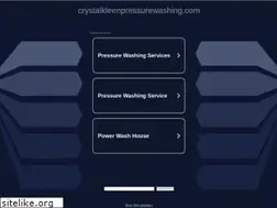Sites similar to crystalkleenpressurewashing.com