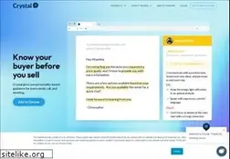 Sites similar to crystalknows.com