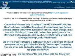 Sites similar to crystallake-golf.com
