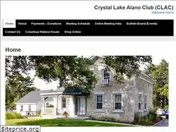 Sites similar to crystallakealano.org