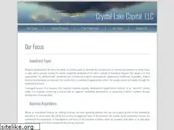 Sites similar to crystallakecapital.com