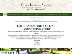 Sites similar to crystallandscapesupplies.com
