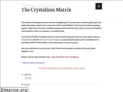 Sites similar to crystallinematrix.wordpress.com