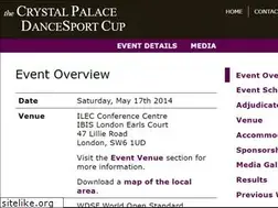 Sites similar to crystalpalacecup.com