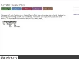 Sites similar to crystalpalacepark.org.uk