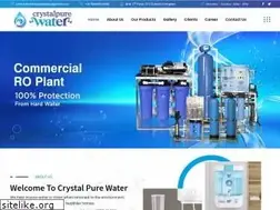 Sites similar to crystalpurewater.in