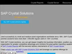 Sites similar to crystalreports.com
