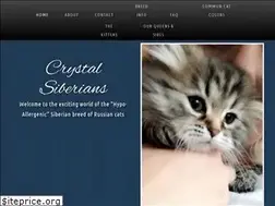 Sites similar to crystalsiberians.com