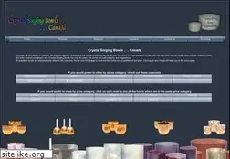 Sites similar to crystalsingingbowls.ca