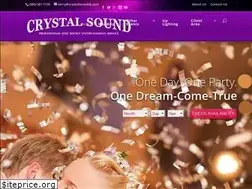 Sites similar to crystalsounddj.com
