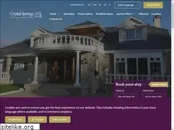 Sites similar to crystalspringsbandb.com
