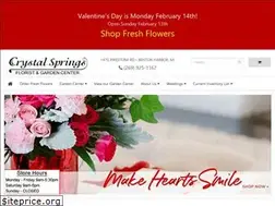 Sites similar to crystalspringsflorist.com