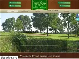 Sites similar to crystalspringsgolf.com
