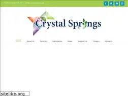 Sites similar to crystalspringsinc.org