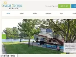 Sites similar to crystalspringsrvresort.com