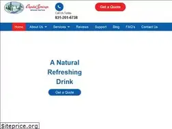 Sites similar to crystalspringswater.net